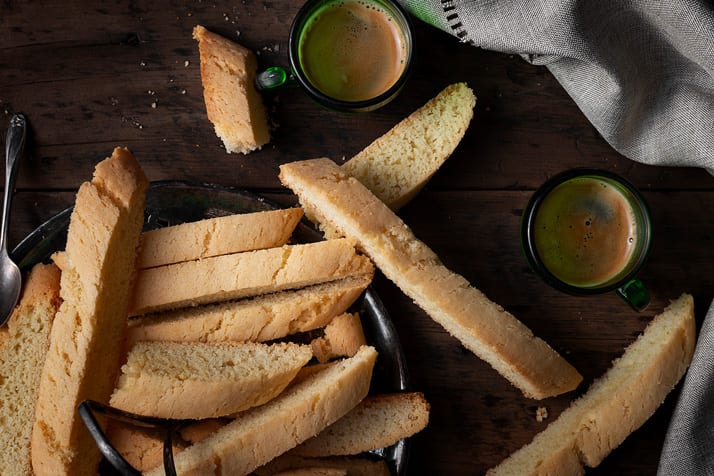 Italian Anise Biscotti - The Clever Carrot