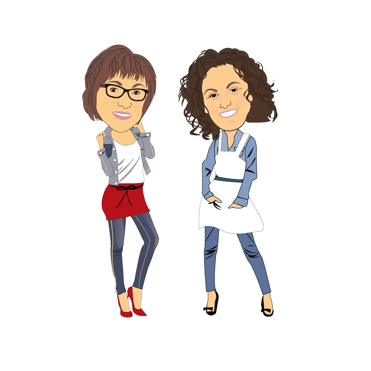 Anna Romano and Angela DeSalvo