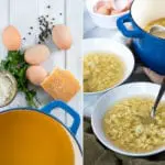 stracciatella-soup